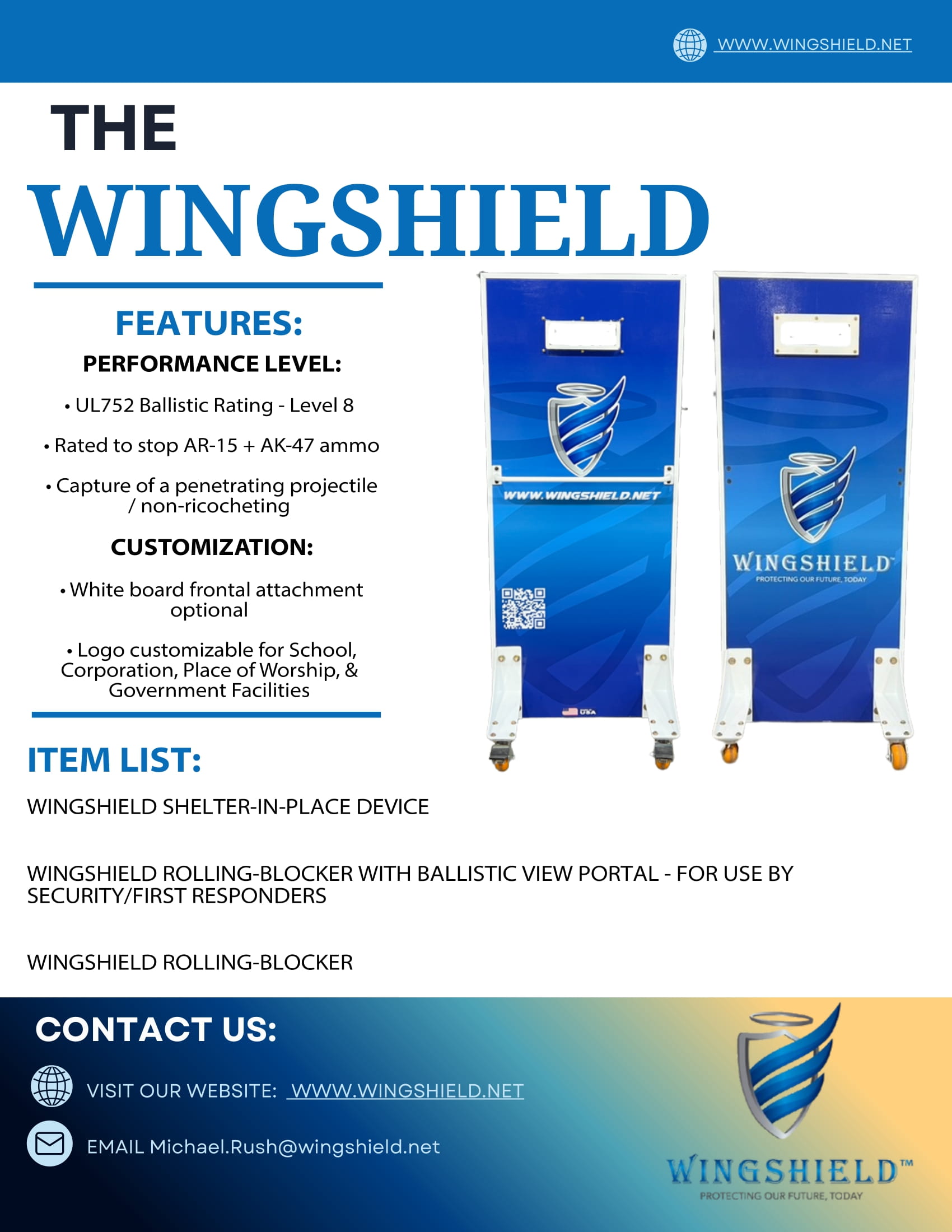 The Wingshield Rolling Blocker